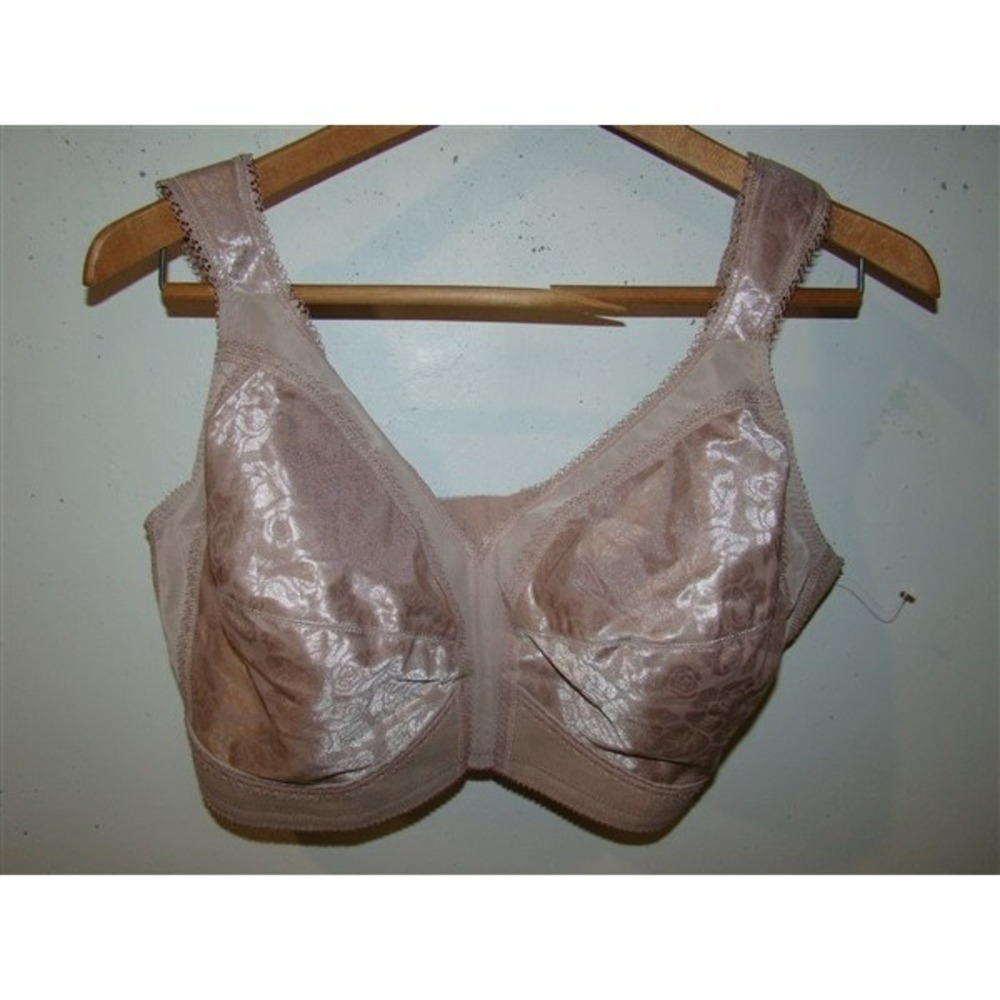 NWOT Playtex 42B 18 Hour Original Comfort Strap Wirefree Bra 4693 Taupe 116533 - Picture 2 of 3